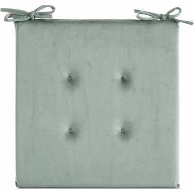 Takoy Zamatový podsedák GAJA s ozdobným prešívaním a praktickými šnúrkami-HF-463984 | 40 x 40 cm