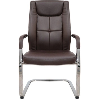 RFG Посетителски стол RFG BOGART M, екокожа, до 150 kg, кафяв (4010100269)