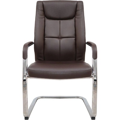 RFG Посетителски стол RFG BOGART M, екокожа, до 150 kg, кафяв (4010100269)