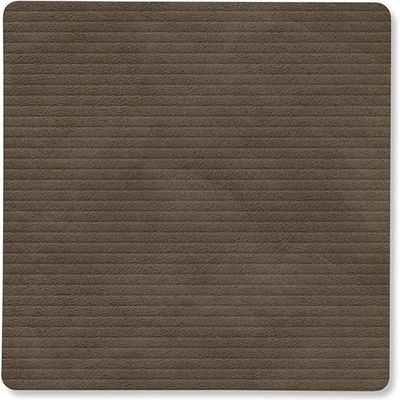 LIND DNA Подложка за чаша SQUARE CORDUROY 10 x 10 cm, хайвер, кожа, LIND DNA (LIND992726)