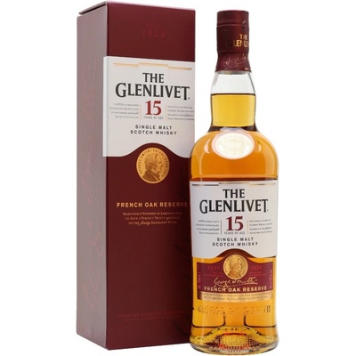 The Glenlivet French Oak 15y 40% 0,7 l (čistá fľaša)