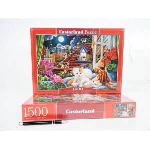 Castorland Puzzle 1500 Kittens on the Roof CASTOR