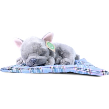 Image 1 of Rappa Плюшена играчка Rappa Еко приятели - Френски булдог на килимче, 23 cm (195073)