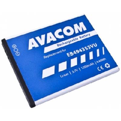 Baterie AVACOM GSSA-5570-S1200A do mobilu Samsung 5570 Galaxy mini Li-Ion 3,7V 1200mAh, GSSA-5570-S1200A - neoriginální