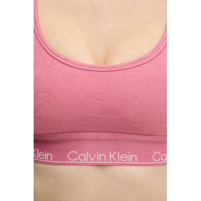 Calvin Klein Underwear Сутиен Calvin Klein Underwear в розово с изчистен дизайн 000QF7874E (000QF7874E)