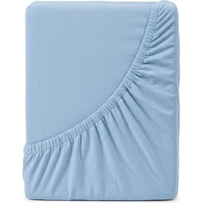 4Home Jersey prostěradlo Lycra modré 120x200