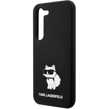 KARL LAGERFELD Гръб Karl Lagerfeld Liquid Silicone Choupette NFT Case за Samsung Galaxy S23 Plus - Черен (3666339114671)