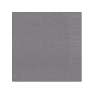 DUNI Servítka 2V 40x40 cm granite sivá 125 ks