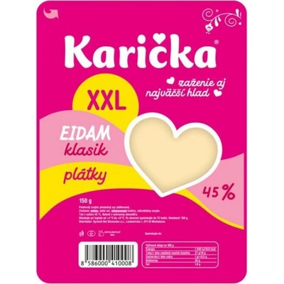 Karička Eidam plátky klasik XXL 150 g