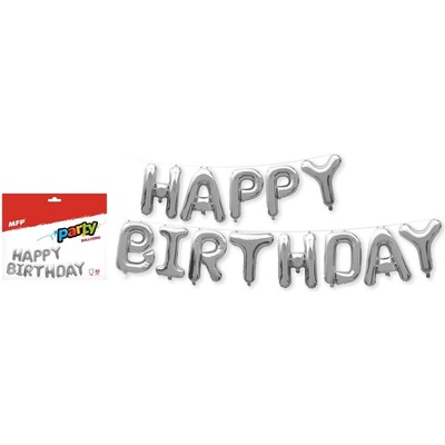 Paper Design Balónky nafukovací fóliové HAPPY BIRTHDAY