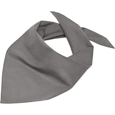 Myrtle Beach trojcípý šátek MB6524 dark grey