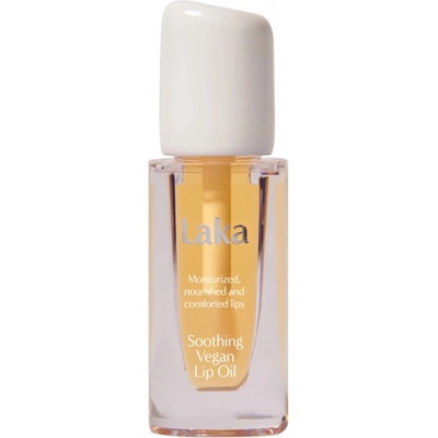 Laka Soothing Vegan Lip Oil Nourishing Yellow Olej na pery 4,5 ml