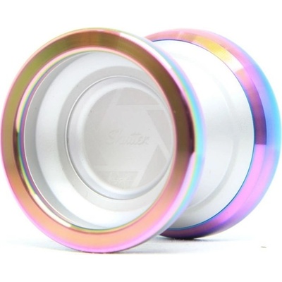 JoJo-YoYo YOYOFACTORY Shutter Mini SILVER-RAINBOW
