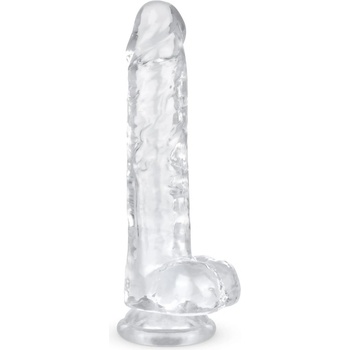 EasyToys Jelly Dildo with Balls 19cm