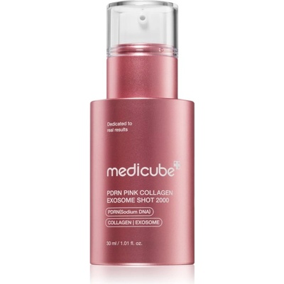 medicube PDRN Pink Exosome Shot Serum 2000 регенериращ серум за лице за изглаждане на кожата и минимизиране на порите 30ml