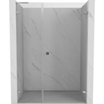 Mexen Lunar-B L дясна врата за душ 140 см, прозрачна, хром - 832SL-140-050-01-00-P (832SL-140-050-01-00-P)