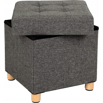 Artenat Taburet Vicky, 40 cm, tmavosivá