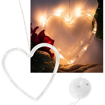 KIK KX5246 LED závěsná světla Vánoční dekorace srdce