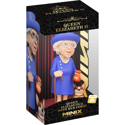 MINIX Special Character - Queen Elizabeth II w/ Corgi