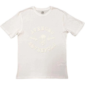 Avenged Sevenfold Classic Deathbat (Hi-Build White-On-White) White XL Риза (ASTS45MW04)