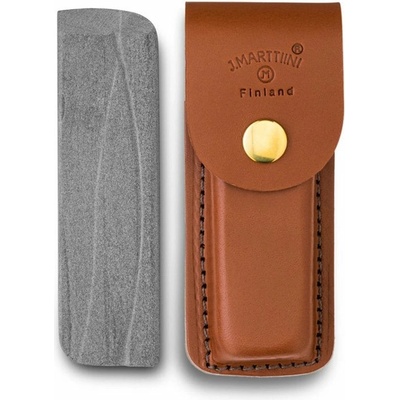 Marttiini Sharpening stone (leather sheath) serisit-quartzit/leather 1511010