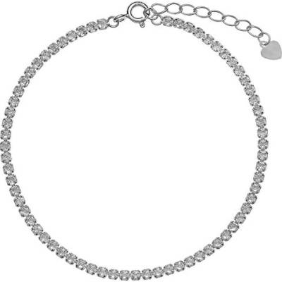 Again Jewelry Tenisový strieborný náramok s kubickými zirkónmi AJNR0001