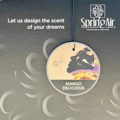 SpringAir Хартиен ароматизатори за кола mango (148)