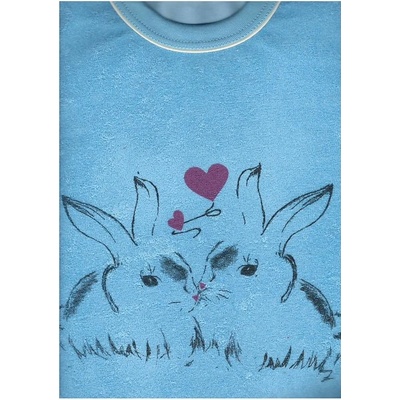 Taro froté pyžamo 030-1/H modrá