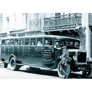 Bluebird Puzzle - Puzzle Transports Automobiles Ripoche and Cie - 500 piese