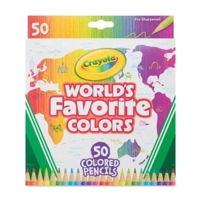 Crayola Crayola: любимите цветове на света - 50 бр