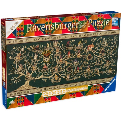Ravensburger Пъзел Ravensburger от 2000 части - Родословно дърво на Хари Потър (17299)