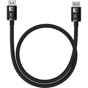 Baseus Кабел DisplayPort към DisplayPort с поддръжка на 8K (100 см) - Baseus High Definition DisplayPort to DisplayPort Cable 8K (черен) (B00633706111-00)