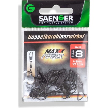 Saenger Obratlík s Dvoma Karabinkami Doppel veľ.8