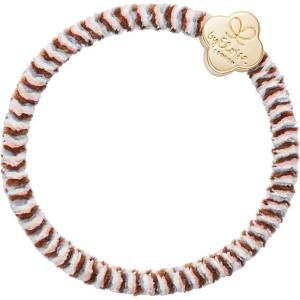 By Eloise London Velvet Gold Quatrefoil Soft Neutrals