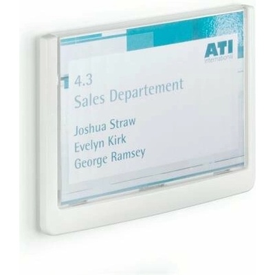 Informačná tabuľa, 149x105,5 mm, DURABLE CLICK SIGN, biela
