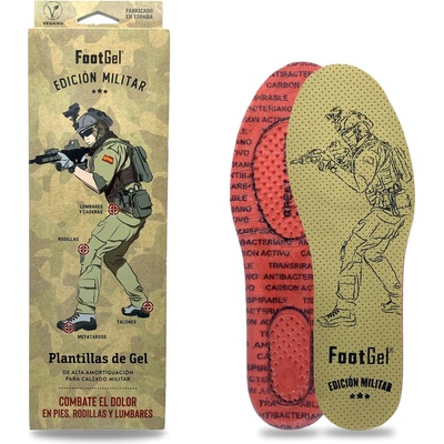 Footgel Стелки за обувки подходящи за военни и ловци FootGel Militar (16101)