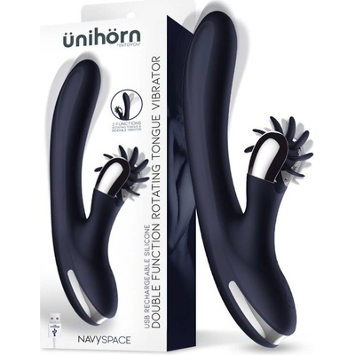 InToYou Ünihörn Navyspace Vibe with Rotating Tongues 2 Motors
