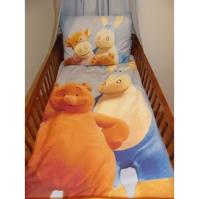 SDS Nouky a priatelia bavlna 90 x 130 cm 45x60 cm