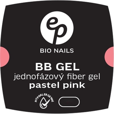 BIO nails BB Fiber PASTEL PINK jednofázový hypoalergenní gel 100 ml