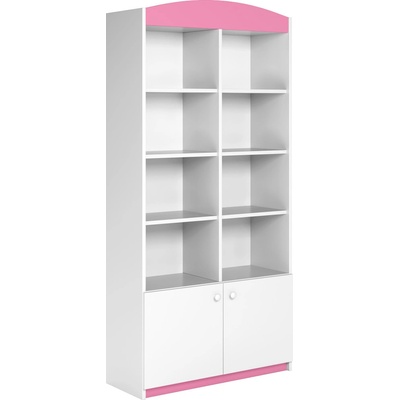 Kocot kids Dětský dvojitý regál Babydreams 90 cm růžový