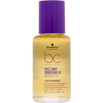 Schwarzkopf BC Bonacure Frizz Away Smoothing Oil olej na vlasy na nepoddajné vlasy 50 ml