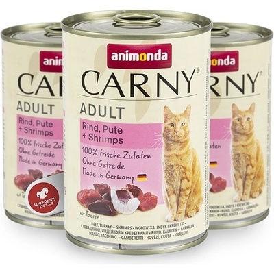 Animonda Carny Adult Morka, kura a krevety 400 g