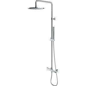 Omnires y - Душ комплект с термостат, диаметър 25 см, хром y1244sucr (y1244sucr)