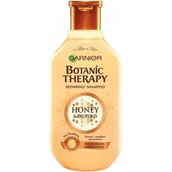 Garnier Botanic Therapy шампоан за увредена коса с цъфтящи краища с пчелен восък и мед