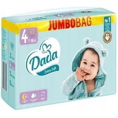 DADA Extra Soft 4 7-16 kg JUMBO BAG 82 ks
