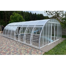 Agroflex TULIPAN B50 zastřešení bazénu 3.98 x 5.38 x 2.43m