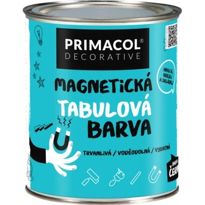 Primacol Decorative magnetická barva na tabule, černá, 750 ml