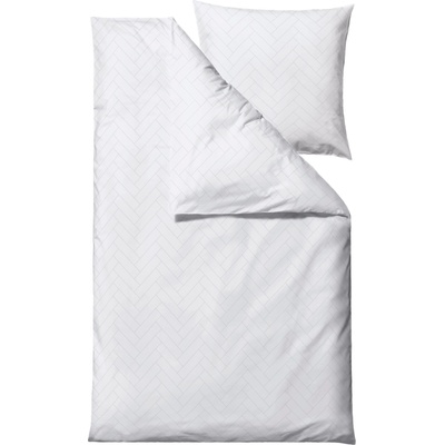Södahl Спално бельо Tiles с калъфка за възглавница 80 x 80 cm 135 x 200 см бяло (27670)