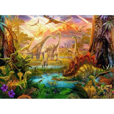 Ravensburger - Puzzle In the dinosaur world - 500 piese
