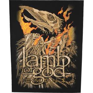 RAZAMATAZ голяма емблема за зашиване lamb of god - omens - razamataz - bp1246